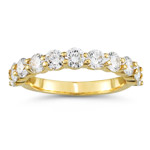 1.28-1.33 Cts  SI2 - I1 clarity and I-J color Diamond Ring in 14K Yellow Gold