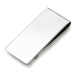 Smooth Finished Broad Money Clip in Sterling Silver